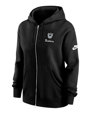 Женское худи Las Vegas Raiders Phoenix Rewind Nike NFL Full-Zip Hoodie