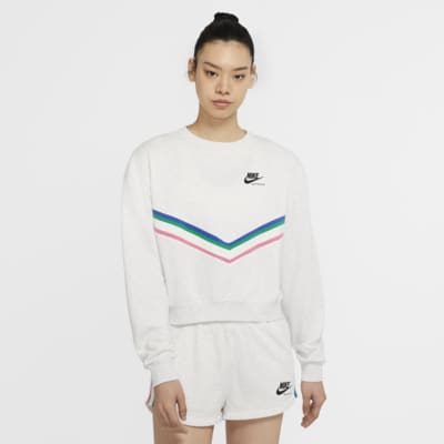 nike women's fleece crew