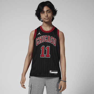 Koszulka dla dużych dzieci Nike Dri-FIT Swingman Chicago Bulls Statement Edition