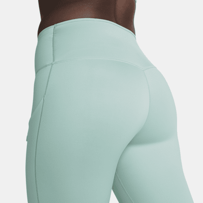 Leggings de largo completo y tiro medio con sujeción firme y bolsillos para mujer Nike Go