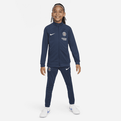 pen Meedogenloos Onze onderneming Paris Saint-Germain Academy Pro Nike voetbaltrainingspak met Dri-FIT voor  kids. Nike NL