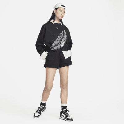 Nike Sportswear Phoenix Fleece 女款高腰短褲