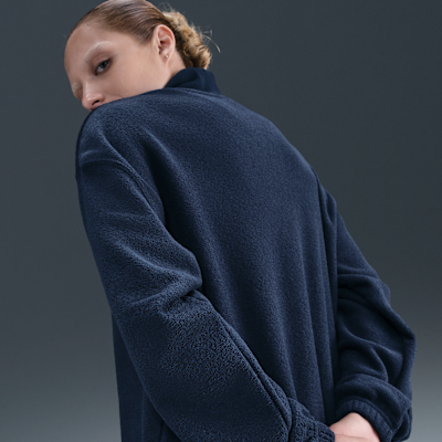 Nike Sportswear Phoenix Plush Women's Cozy Fleece Oversized Mock-Neck Top