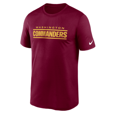 Nike Dri-FIT Wordmark Legend (NFL Washington Commanders) Men's T-Shirt