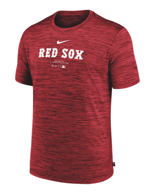 Мужская футболка Boston Red Sox Authentic Collection Practice Velocity Nike Dri-FIT MLB