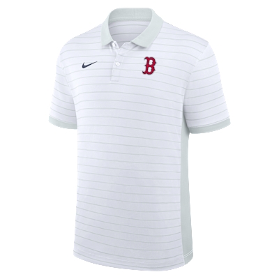 Boston Red Sox Authentic Collection Striped Victory Men's Nike Dri-FIT MLB Polo from Nike - $80