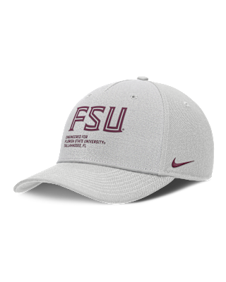 Мужские  Florida State On-Field Primetime Rise Nike College Adjustable Hat