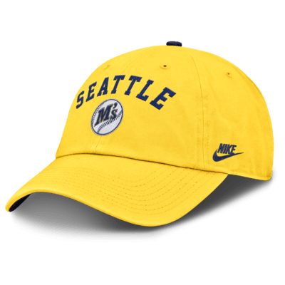 Gorra Nike de la MLB ajustable para hombre Seattle Mariners Cooperstown Club