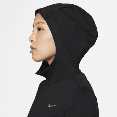 เสื้อแจ็คเก็ตวิ่งมีฮู้ดผู้หญิง Nike Dri-FIT Swift Element UV