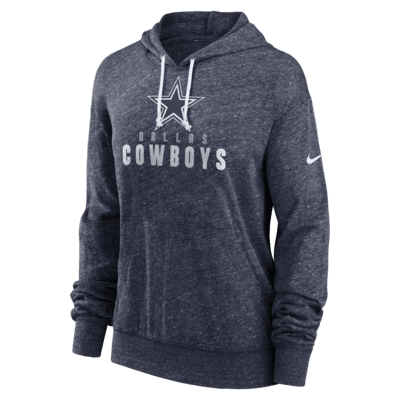 Dallas Cowboys Nike 2023 Sideline Club Hoodie Large Pewter