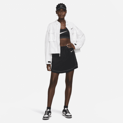 Falda de tejido Woven de tiro alto para mujer Nike Sportswear Swoosh