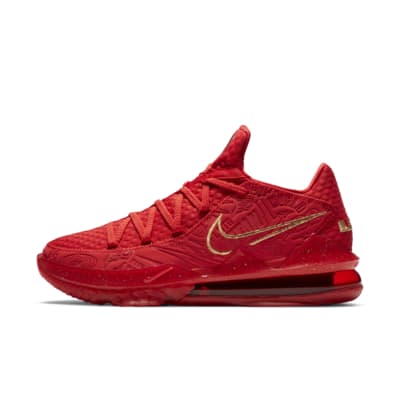 lebrons shoes red