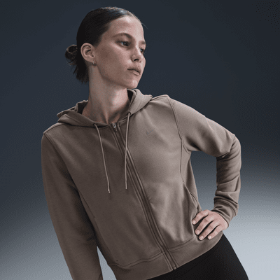 Nike Dri-FIT One Women's Full-Zip French Terry Hoodie