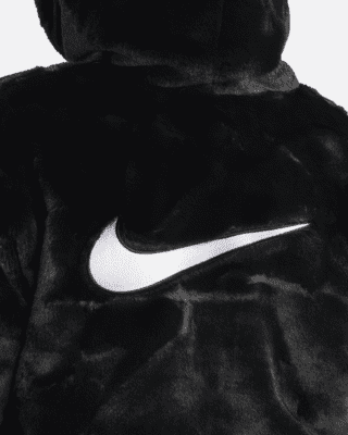 Faux Fur Jacket. Nike 