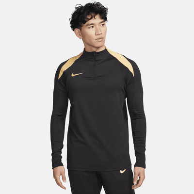 เสื้อฝึกซ้อมฟุตบอลซิปสั้นผู้ชาย Dri-FIT Nike Strike