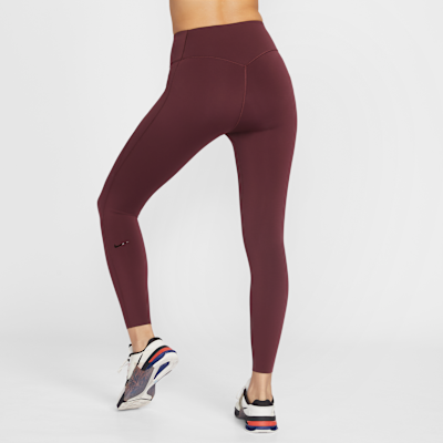 Nike Universa Women's High-Waisted 7/8 Leggings with No Front Seam