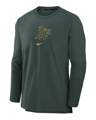 Мужская куртка Oakland Athletics Authentic Collection Player Nike Dri-FIT MLB Pullover