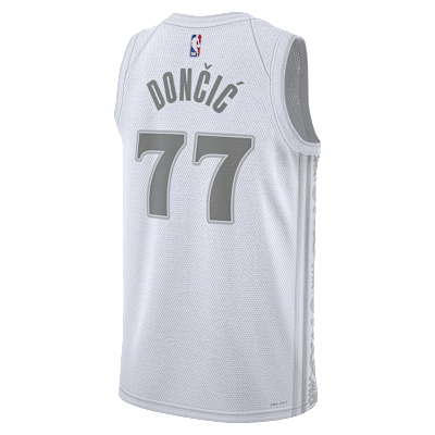 Luka Dončić Dallas Mavericks 2024/25 City Edition Nike Dri-FIT NBA Swingman Trikot $(gender)