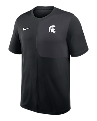Мужские  Michigan State Sideline Coach Nike Dri-FIT College Top