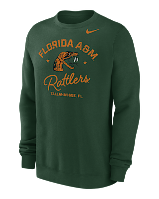 Мужской свитшот Nike Club Fleece College (Florida A&M University) Men’s Crew-Neck