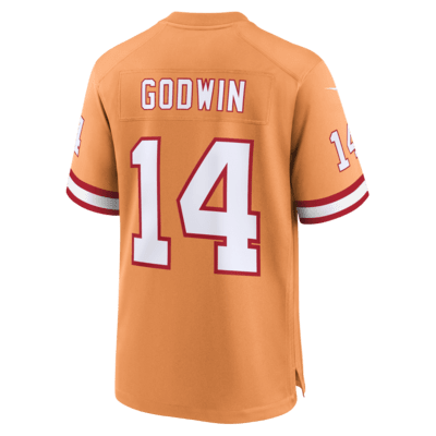 Jersey de fútbol americano Nike de la NFL Game para hombre Chris Godwin Tampa Bay Buccaneers