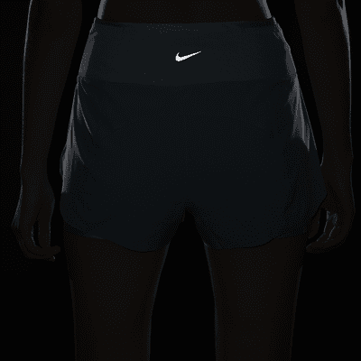 Nike Dri-FIT Swift 女款中腰 3" 二合一跑步口袋短褲