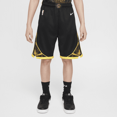 Spodenki dla dużych dzieci Nike Dri-FIT NBA Swingman Golden State Warriors 