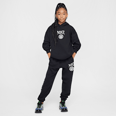 Nike Sportswear Club Fleece Girls' Oversized Pullover Hoodie