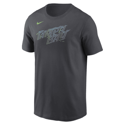 Мужская футболка Tampa Bay Rays City Connect Wordmark