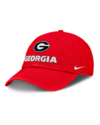 Мужские  Georgia Sideline Club Gameday Nike College Adjustable Hat