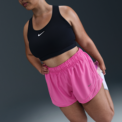 Nike Tempo Women's Dri-FIT Mid-Rise 3" Brief-Lined Running Shorts (Plus Size)