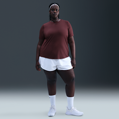 Haut à manches courtes Nike One Classic Dri-FIT pour femme (grande taille)