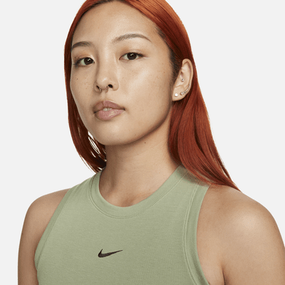 Nike Sportswear Essentials Women's Ribbed Cropped Tank Top. Nike PH