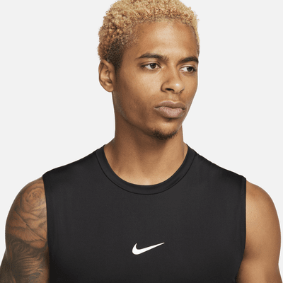 Camisola de fitness justa sem mangas Dri-FIT Nike Pro para homem