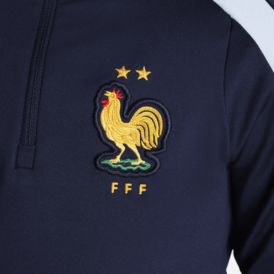 FFF Strike Nike Dri-FIT-fodboldtræningstrøje til større børn