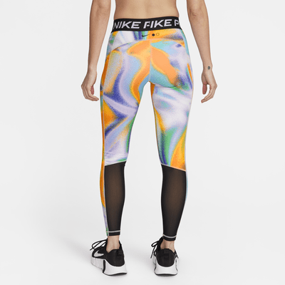 Leggings de tiro medio de largo completo estampados para mujer Nike Pro