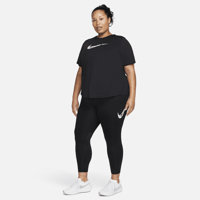 Nike Fast Women's Mid-Rise 7/8 Running Leggings with Pockets (Plus Size ...