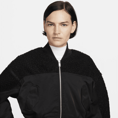 Nike Sportswear Collection Women's High-Pile Fleece Bomber Jacket