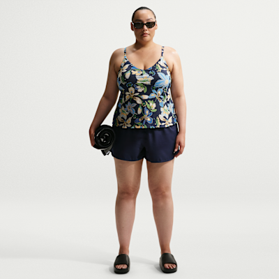 Nike Swim Women's V-Neck Tankini (Plus Size)