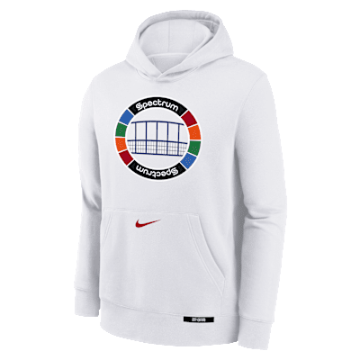 Philadelphia 76ers Club City Edition Big Kids' Nike NBA Pullover Hoodie