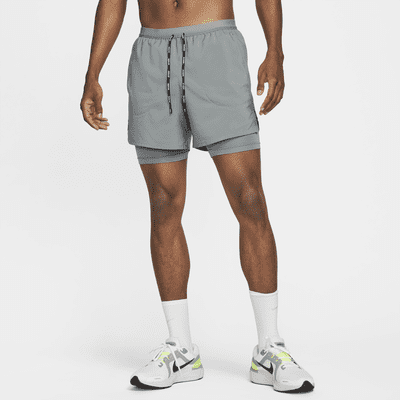 Nike Shorts Dri Fit Run Division Flex Stride 2 In 1 5´´ Preto