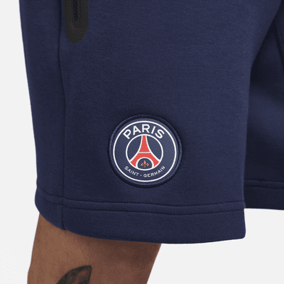 Paris Saint-Germain Tech Fleece Men's Nike Soccer Shorts