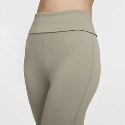 Nike One Women's Dri-FIT High-Waisted Fold-Over Trousers