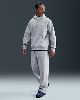 Мужские  Nike Solo Swoosh Fleece Open-Hem Pants