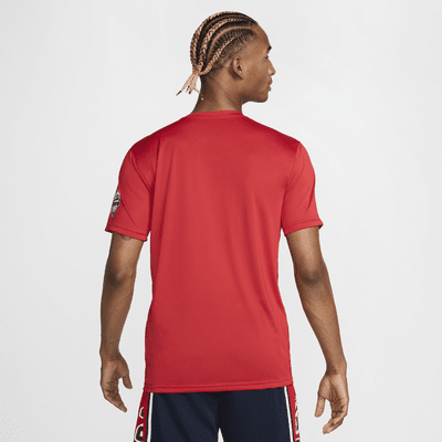 USA Nike Basketball-T-Shirt für das Training (Herren)