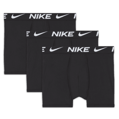 Ropa interior Dri-FIT para niños talla grande Nike Essentials (paquete de 3)