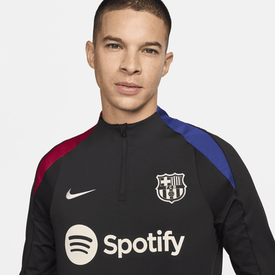 Haut d'entraînement de football Nike Dri-FIT FC Barcelona Strike pour Homme