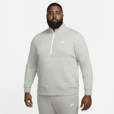 Nike Sportswear Club Men's Brushed-Back 1/2-Zip Pullover