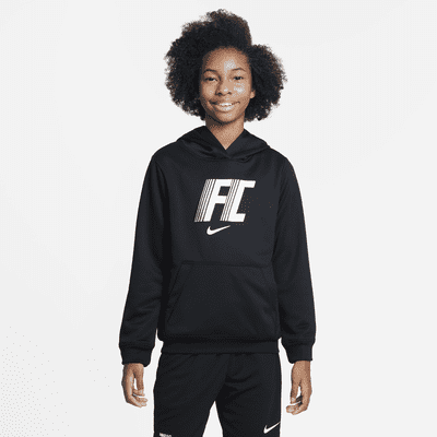 Nike Dri-FIT F.C. Big Kids' Fleece Soccer Hoodie