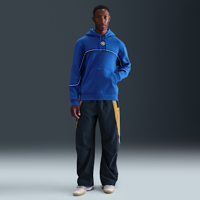 Męska bluza piłkarska z kapturem Nike Club Total 90